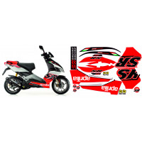 Kit pegatinas Aprilia SR50 factory racing compatibles