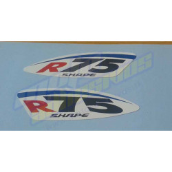 Pegatinas R75 Shape Para Casco
