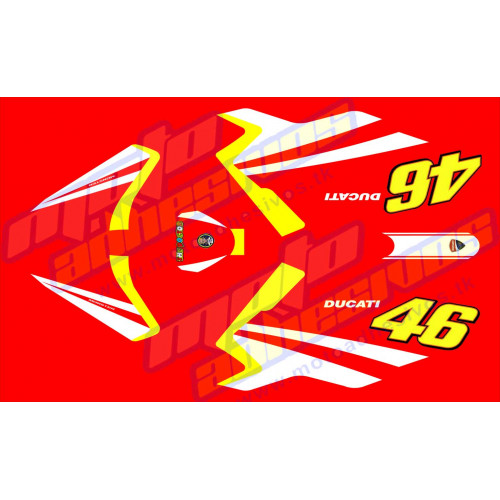 Kit Ducati Monster Rossi