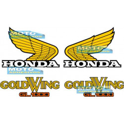 Kit pegatinas compatibles Honda GoldWing GL 1000
