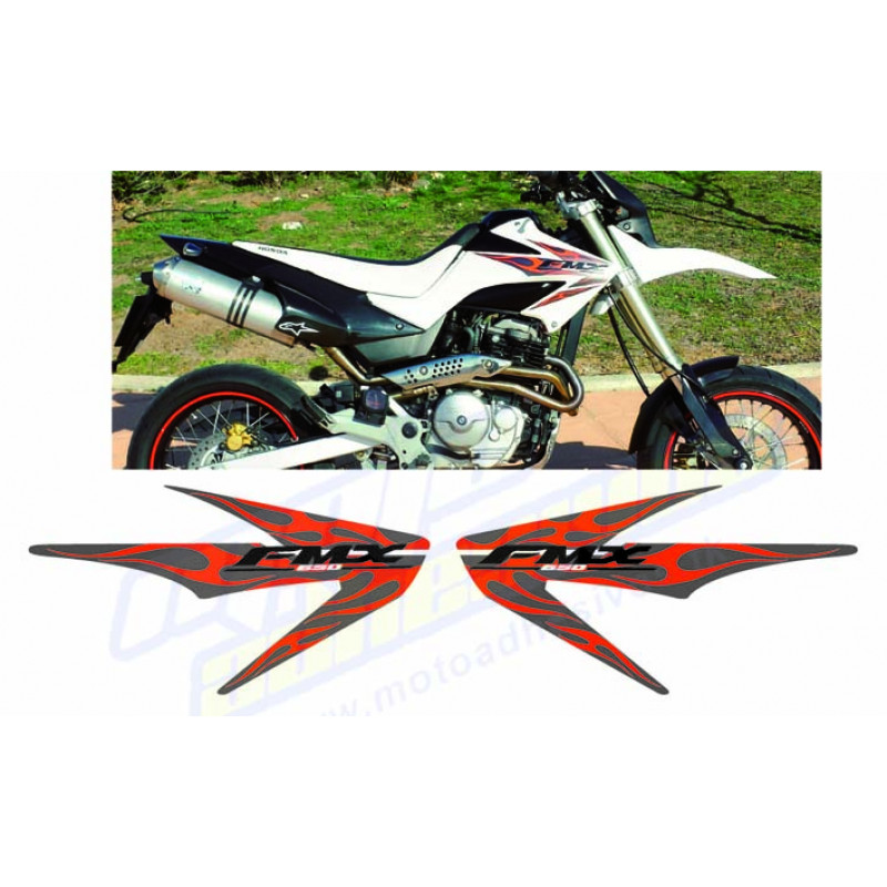 Fmx 650vector Sticker pegatinas honda fmx 650