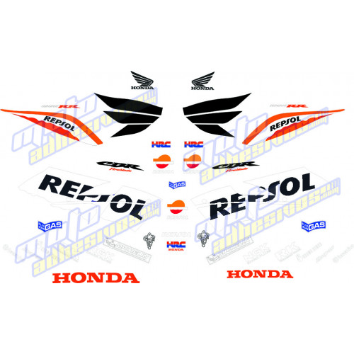 Kit adhesivos Honda CBR 1000RR 2004 Repsol
