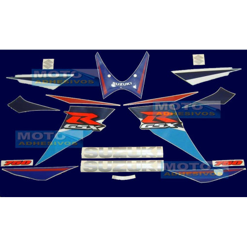 Kit adhesivos Suzuki GSXR 750 2007