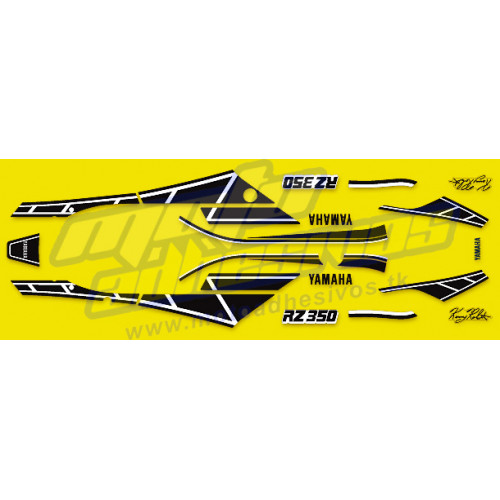 Kit Adhesivos Yamaha RZ 350 1984 Kenny Robert