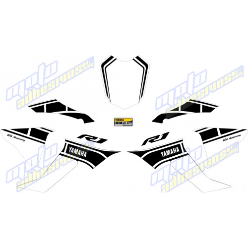 Kit pegatinas Yamaha R1 2016 60TH