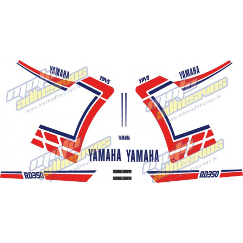 Kit adhesivos Yamaha RD 350 LC 1989