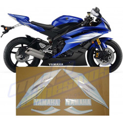 Kit pegatinas Yamaha R6 2006 Azul/Negra