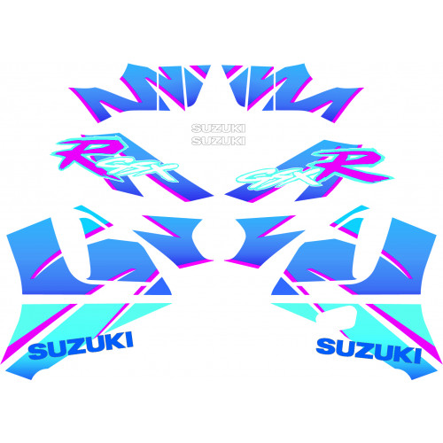 Pegatinas Suzuki GSXR 750 1992 compatibles