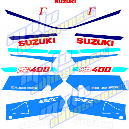 Kit adhesivos Suzuki RG 400