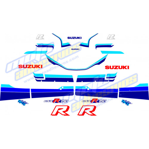 Kit adhesivos Suzuki GSXR 750 1985